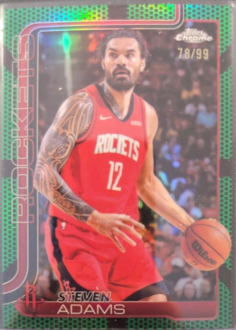Steven Adams [Green Refractor] #12