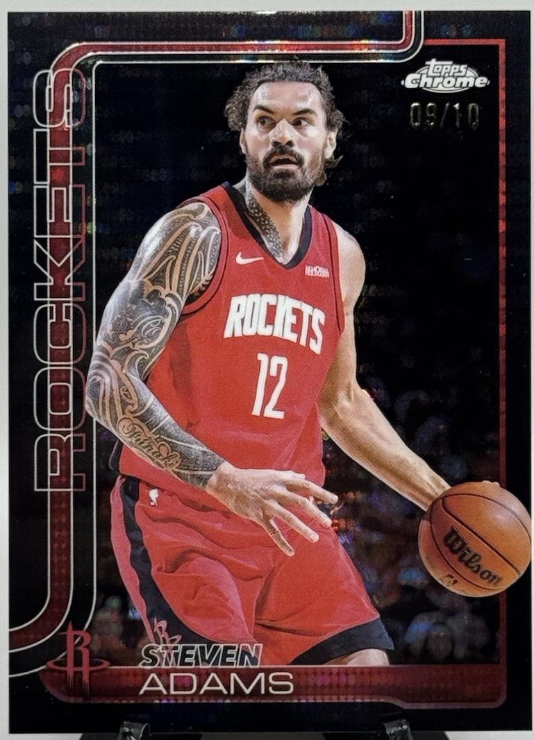 Steven Adams [Pulsar Black Refractor] #12