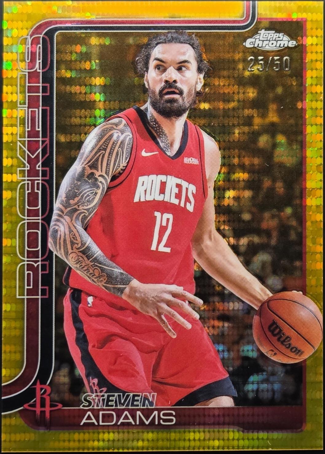 Steven Adams [Pulsar Gold Refractor] #12