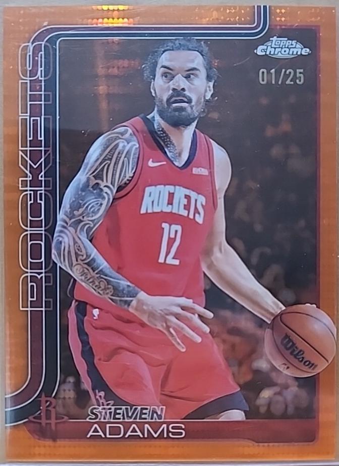 Steven Adams [Pulsar Orange Refractor] #12