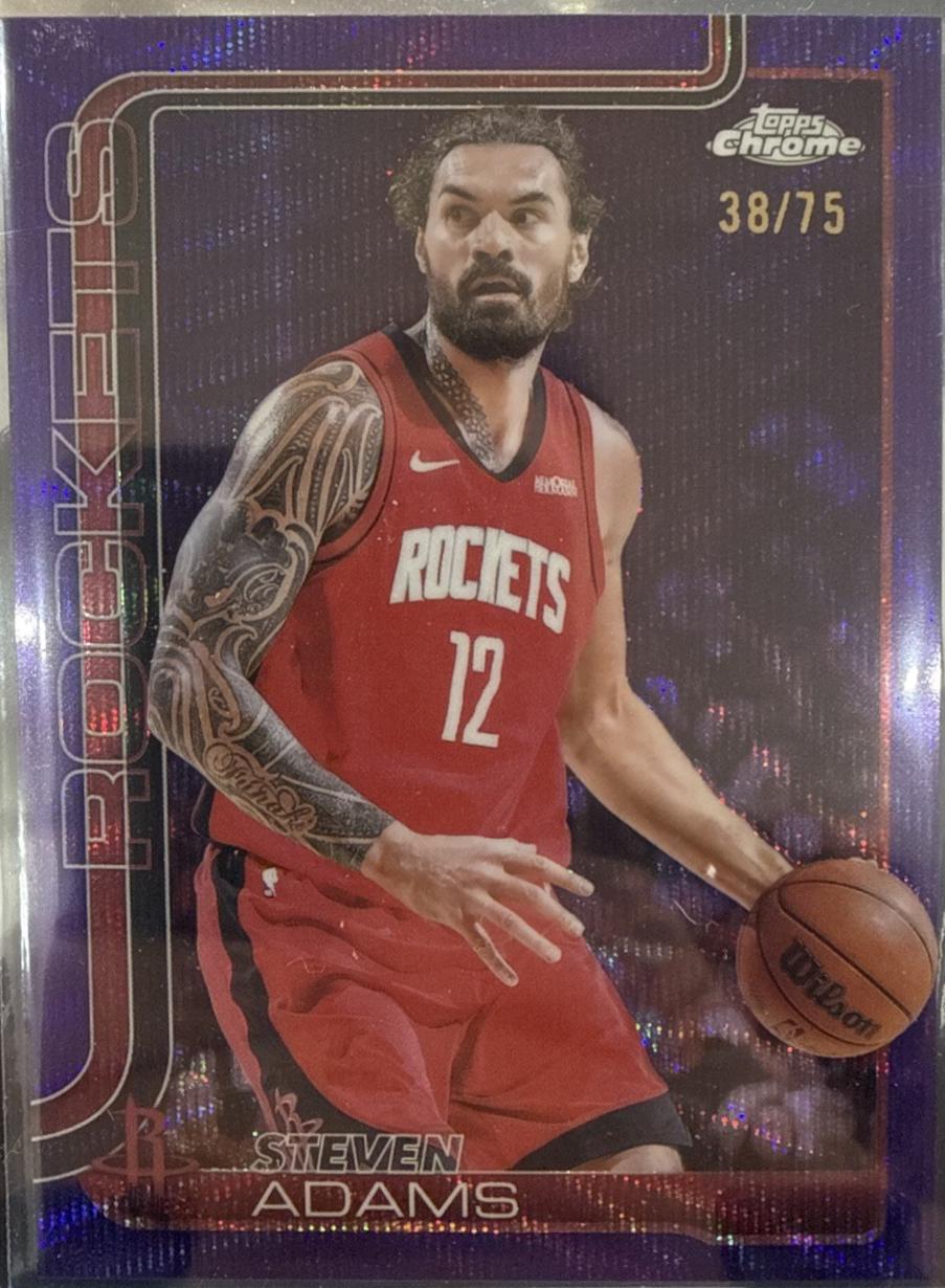 Steven Adams [Purple Wave Refractor] #12