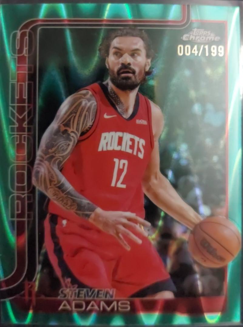 Steven Adams [RayWave Aqua Refractor] #12
