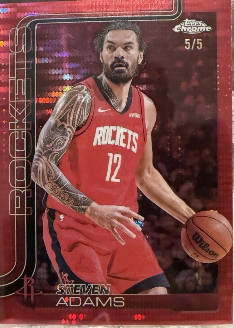 Steven Adams [Red Refractor] #12