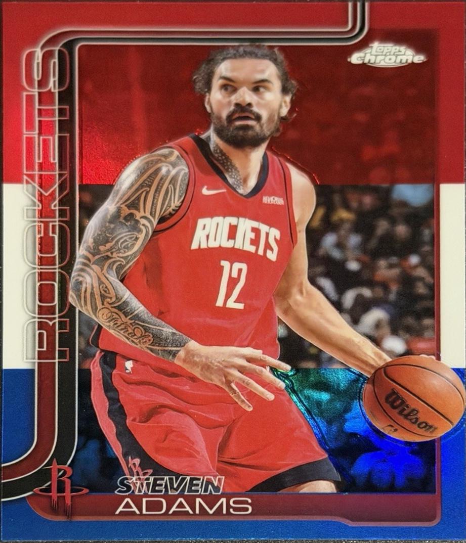 Steven Adams [Red White Blue Refractor] #12