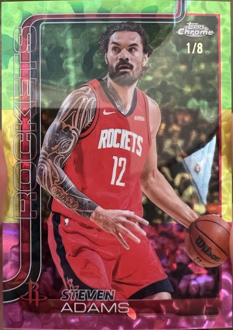Steven Adams [Tri-Color Refractor] #12