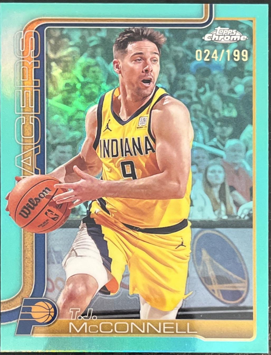 T.J. McConnell [Aqua Refractor] #11