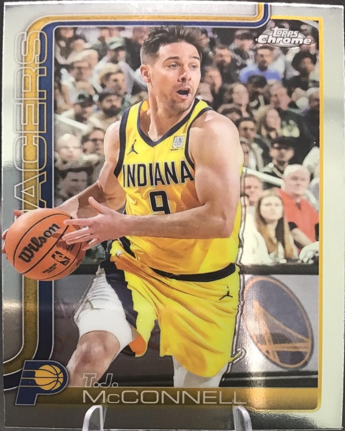 T.J. McConnell [Basketball Refractor] #11
