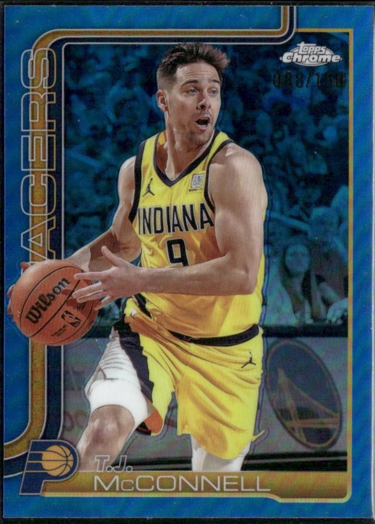 T.J. McConnell [Blue Refractor] #11