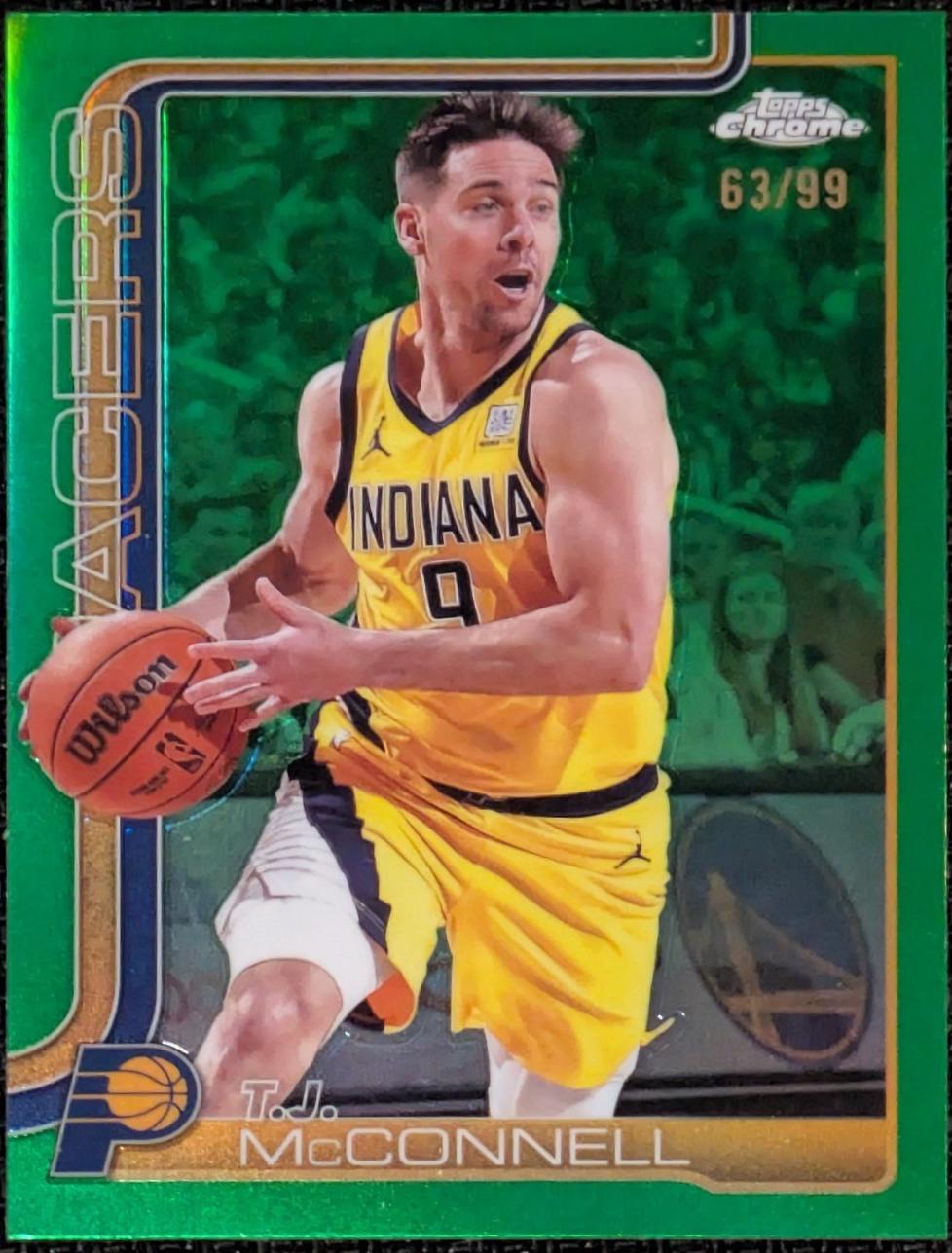 T.J. McConnell [Green Refractor] #11