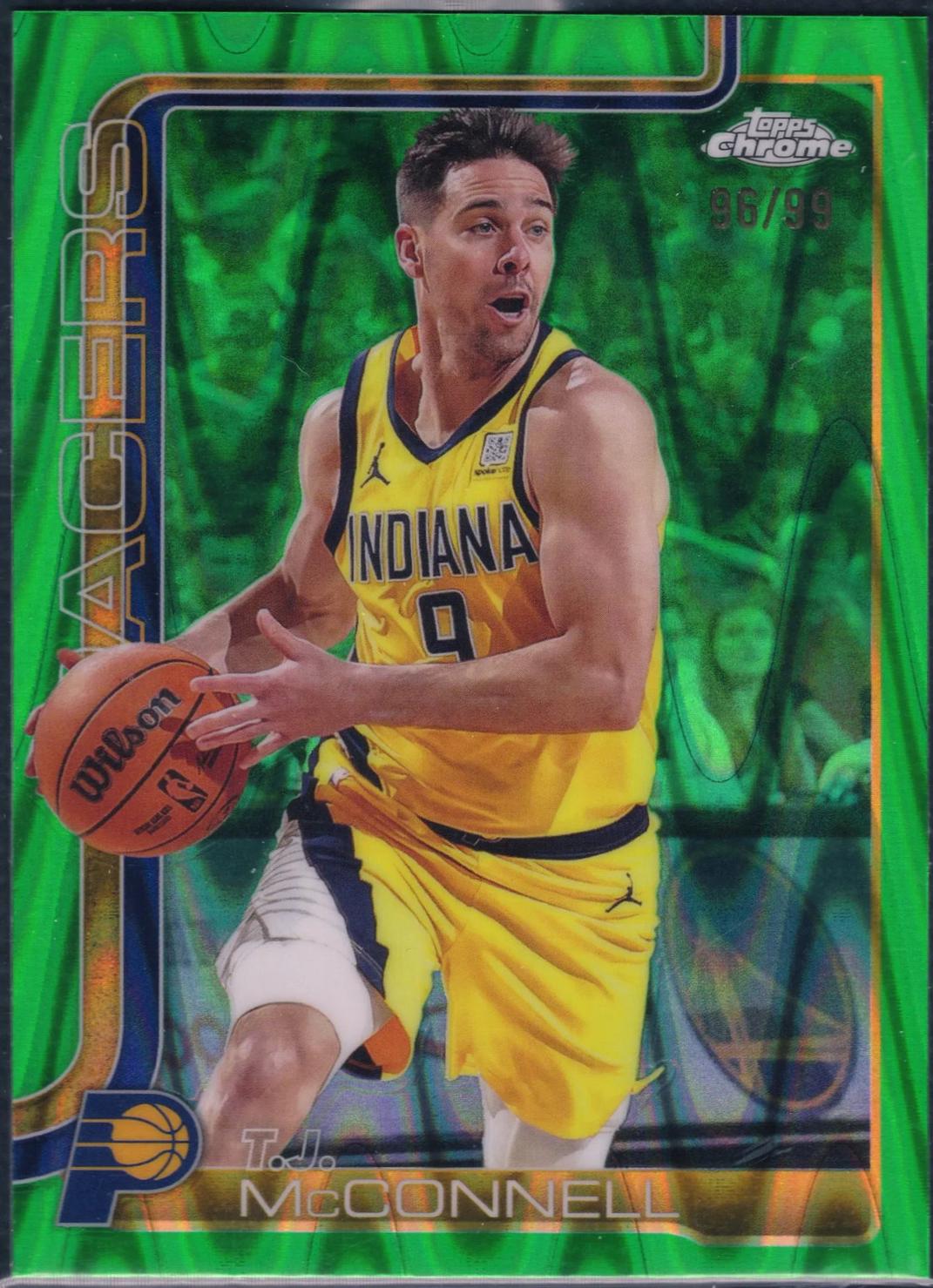 T.J. McConnell [Green Wave Refractor] #11