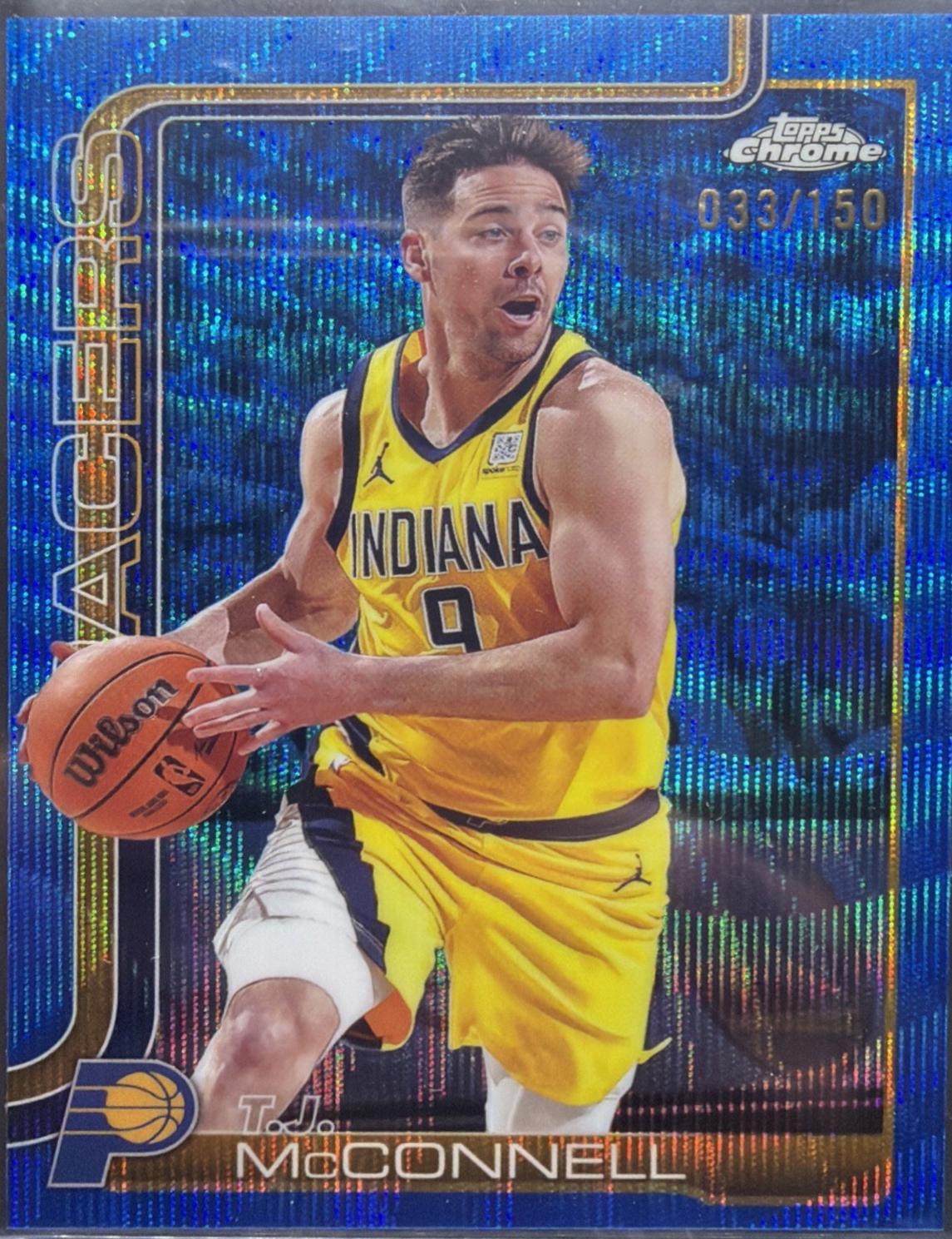 T.J. McConnell [RayWave Blue Refractor] #11
