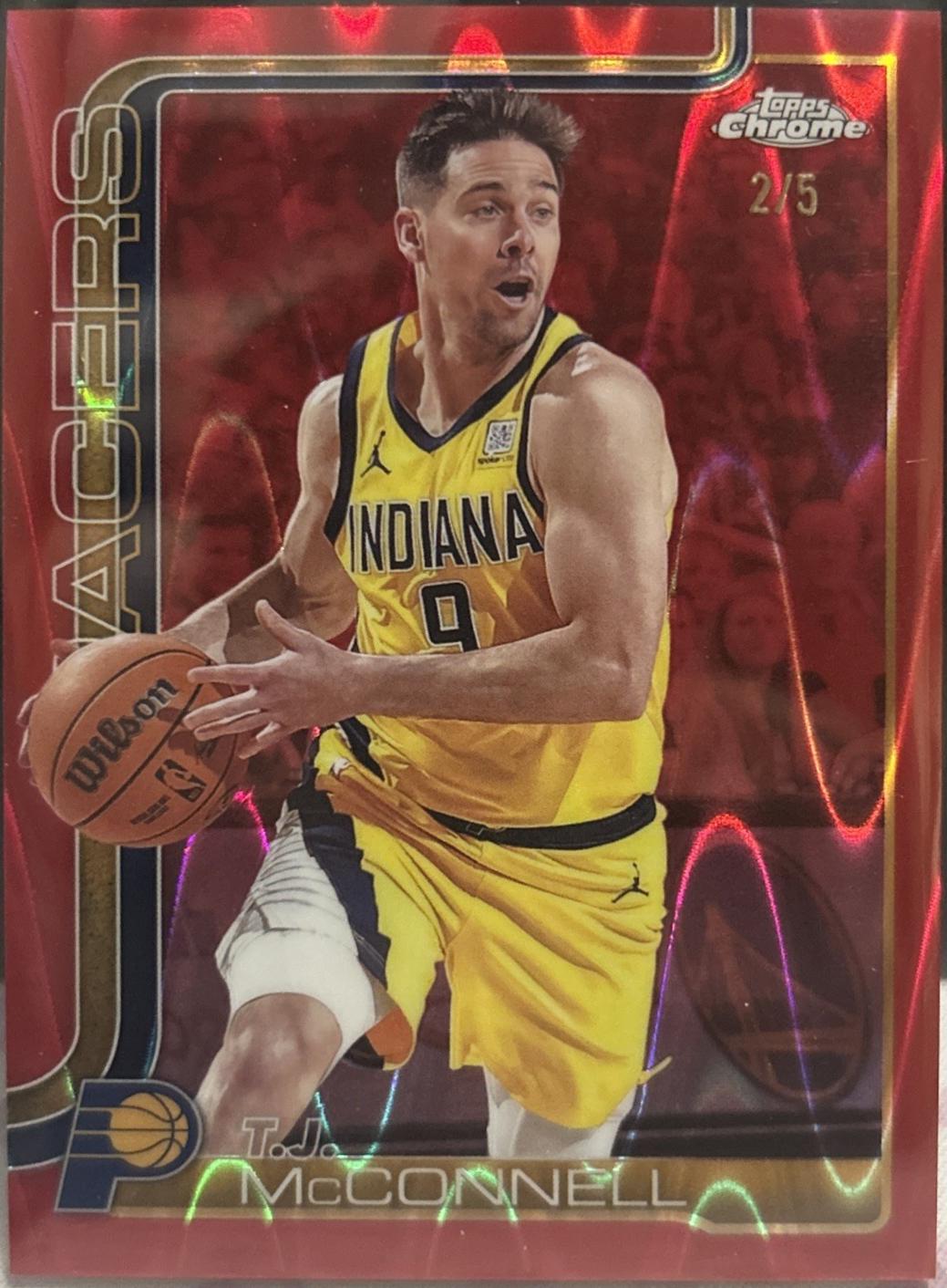 T.J. McConnell [RayWave Red Refractor] #11