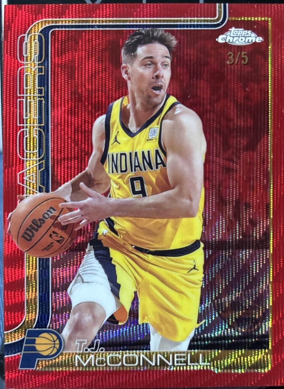 T.J. McConnell [Red Wave Refractor] #11