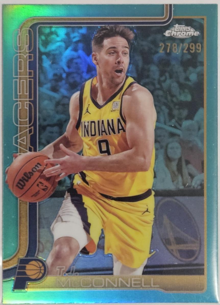 T.J. McConnell [Teal Refractor] #11