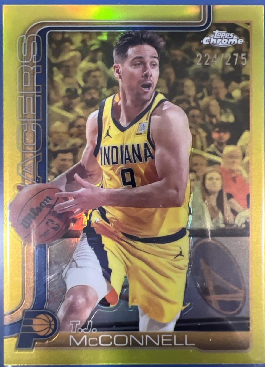T.J. McConnell [Yellow Refractor] #11