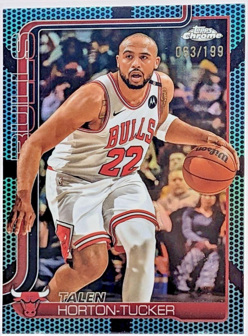 Talen Horton-Tucker [Aqua Basketball Refractor] #10