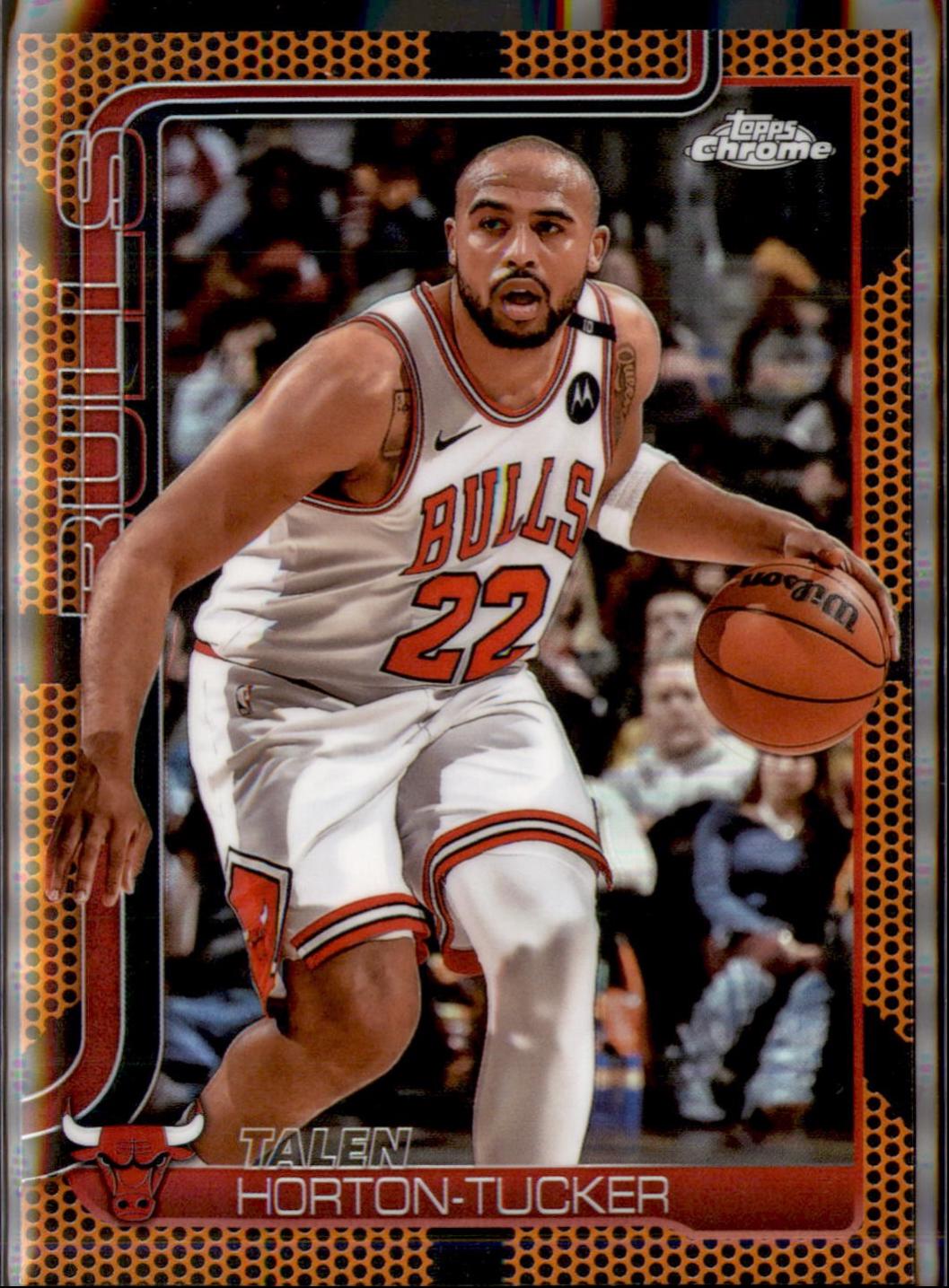 Talen Horton-Tucker [Orange Basketball Refractor] #10