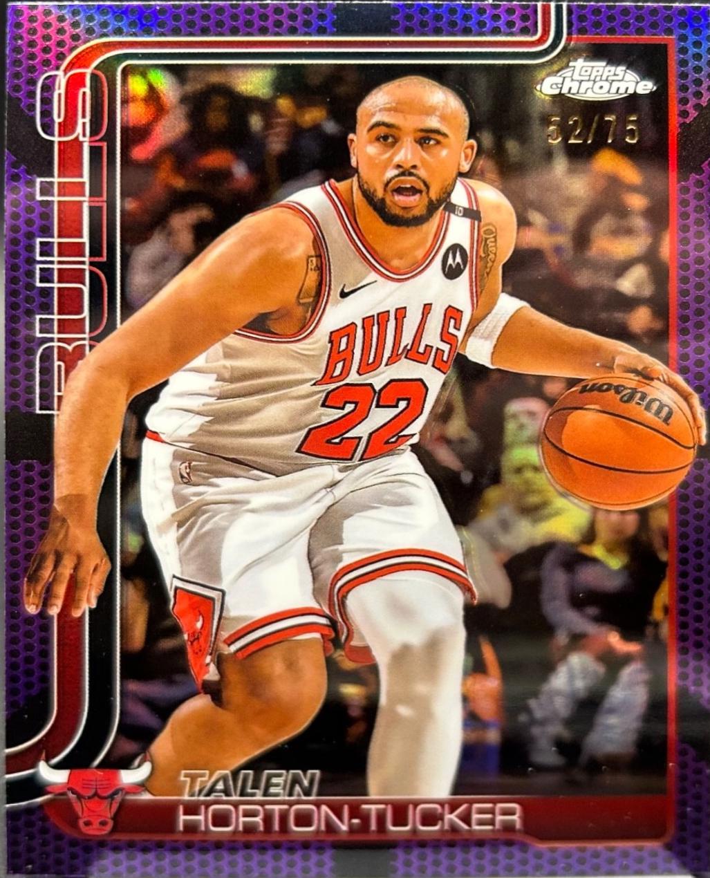 Talen Horton-Tucker [Purple Basketball Refractor] #10