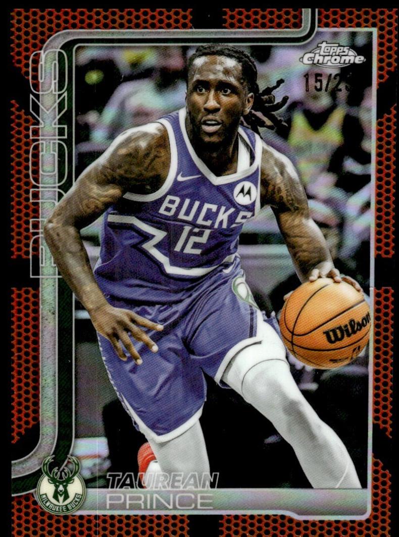 Taurean Prince [Orange Basketball Refractor] #147