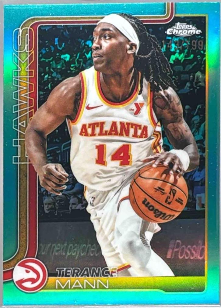Terance Mann [Aqua Refractor] #9