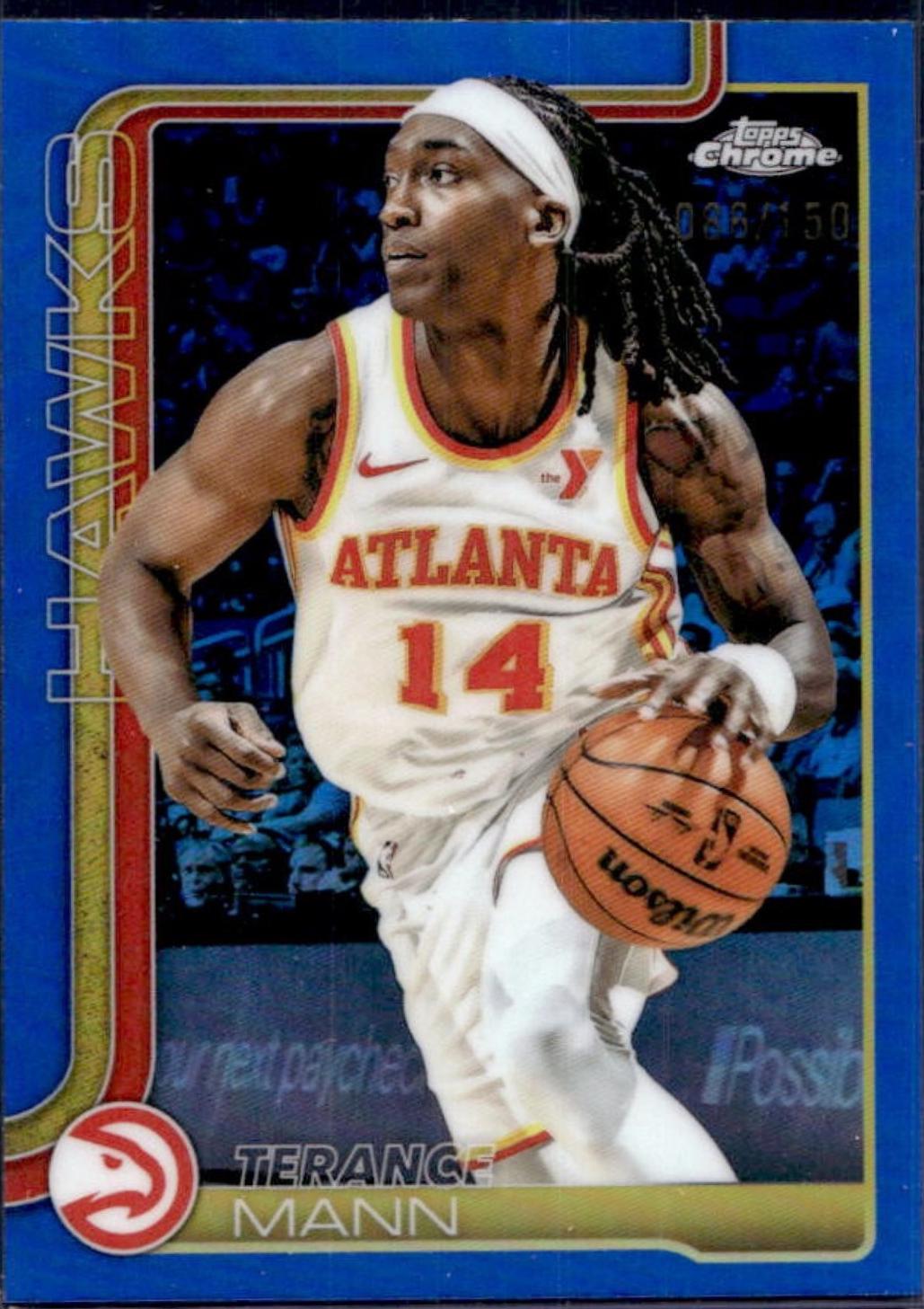 Terance Mann [Blue Refractor] #9