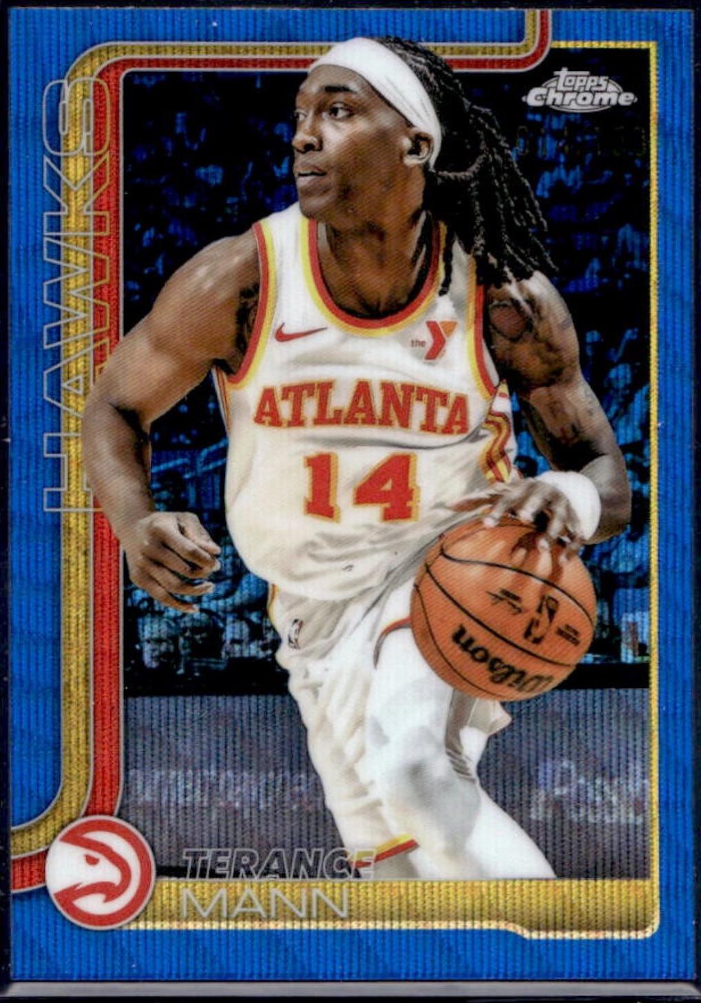 Terance Mann [Blue Wave Refractor] #9