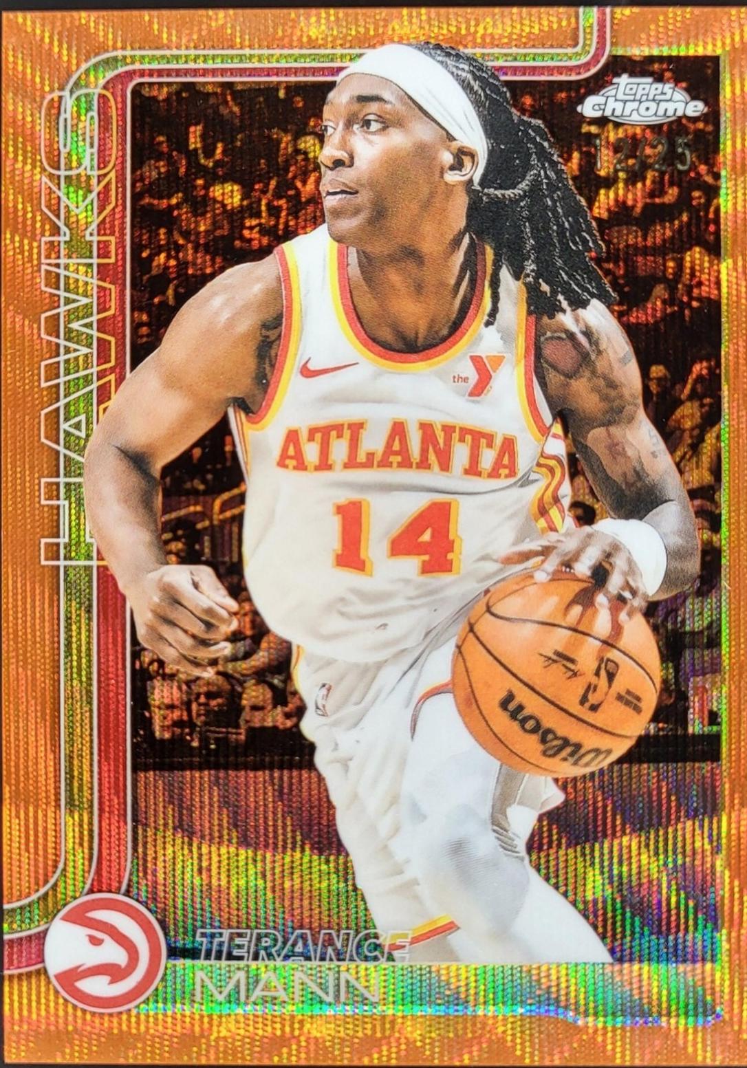 Terance Mann [Orange Wave Refractor] #9