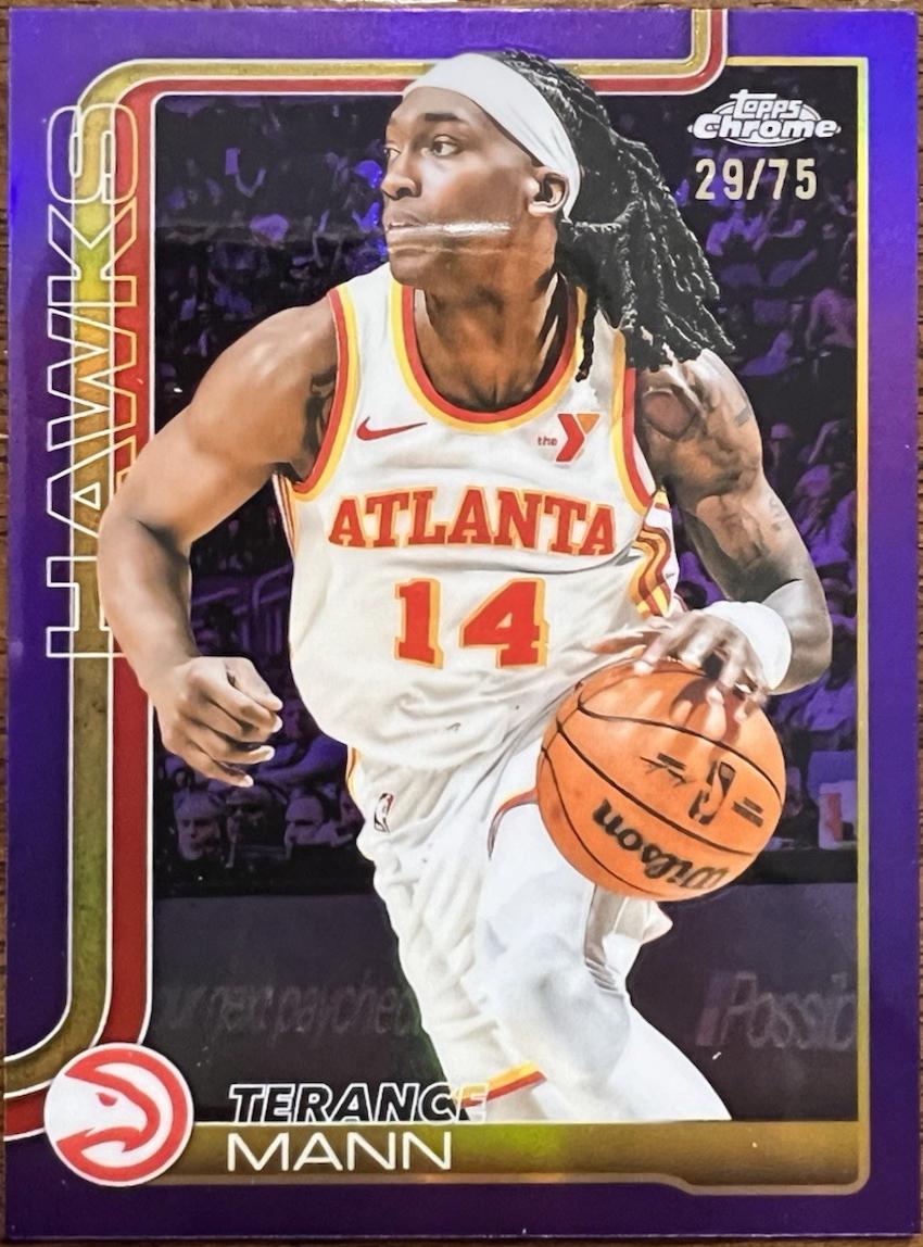 Terance Mann [Purple Refractor] #9