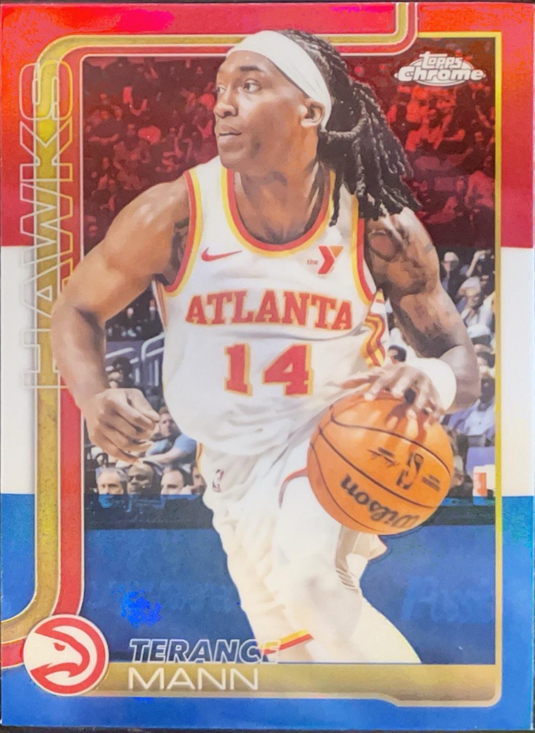 Terance Mann [Red White Blue Refractor] #9