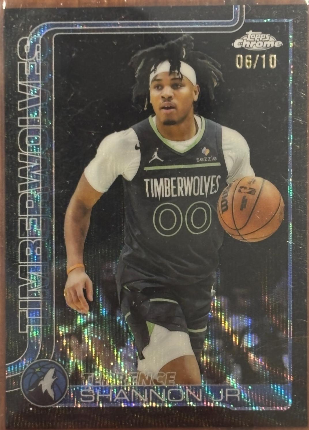 Terrence Shannon Jr. [Black Wave Refractor] #198