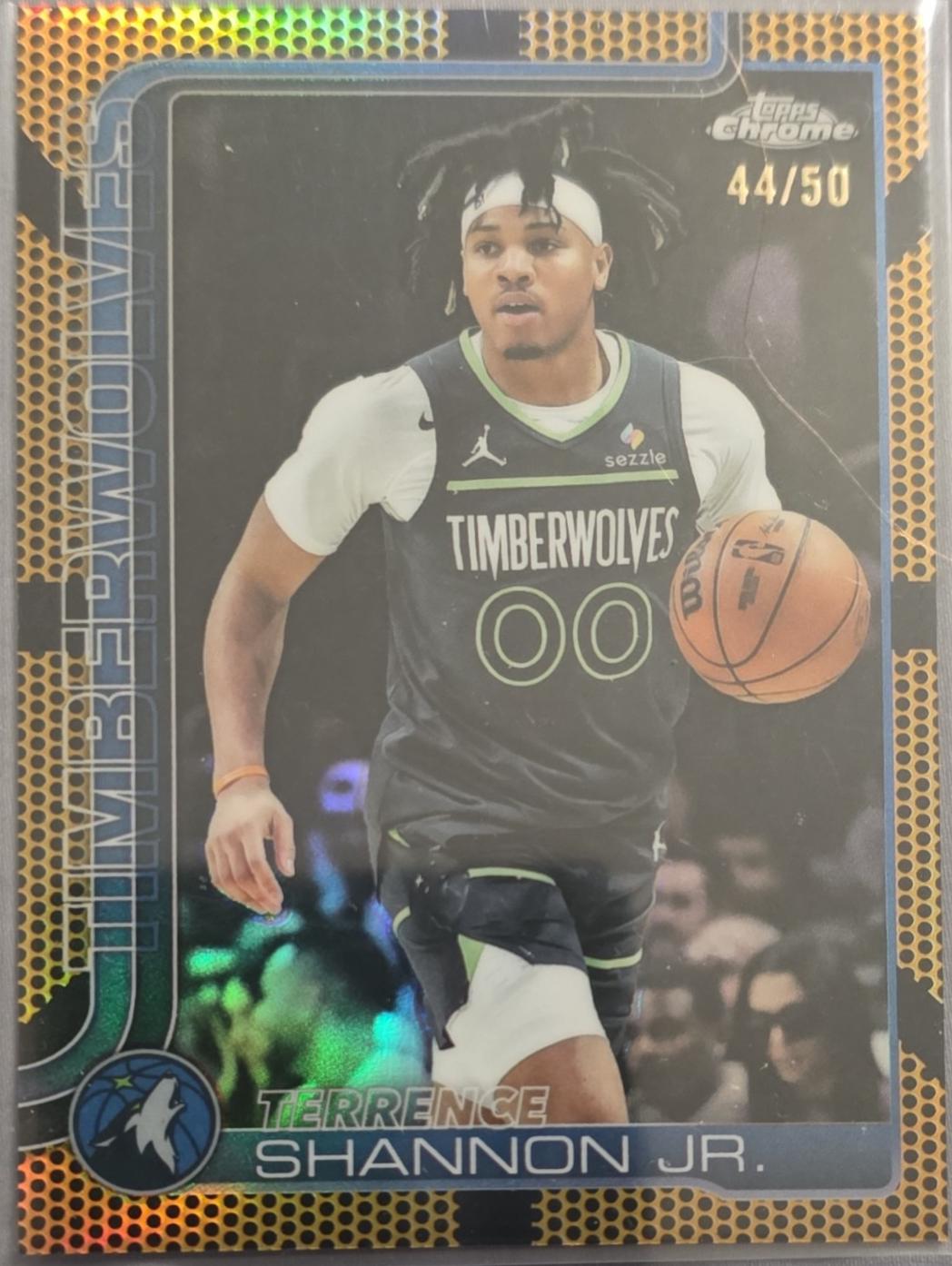 Terrence Shannon Jr. [Gold Basketball Refractor] #198
