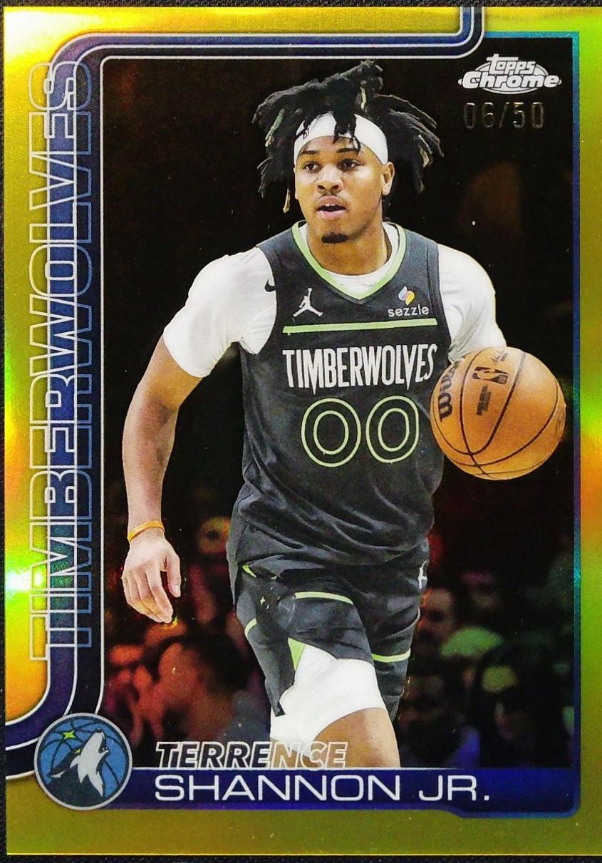 Terrence Shannon Jr. [Gold Refractor] #198