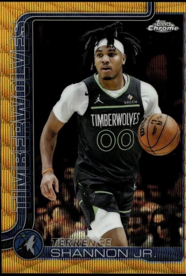 Terrence Shannon Jr. [Gold Wave Refractor] #198