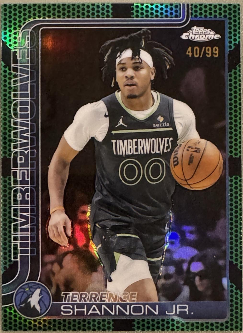 Terrence Shannon Jr. [Green Basketball Refractor] #198