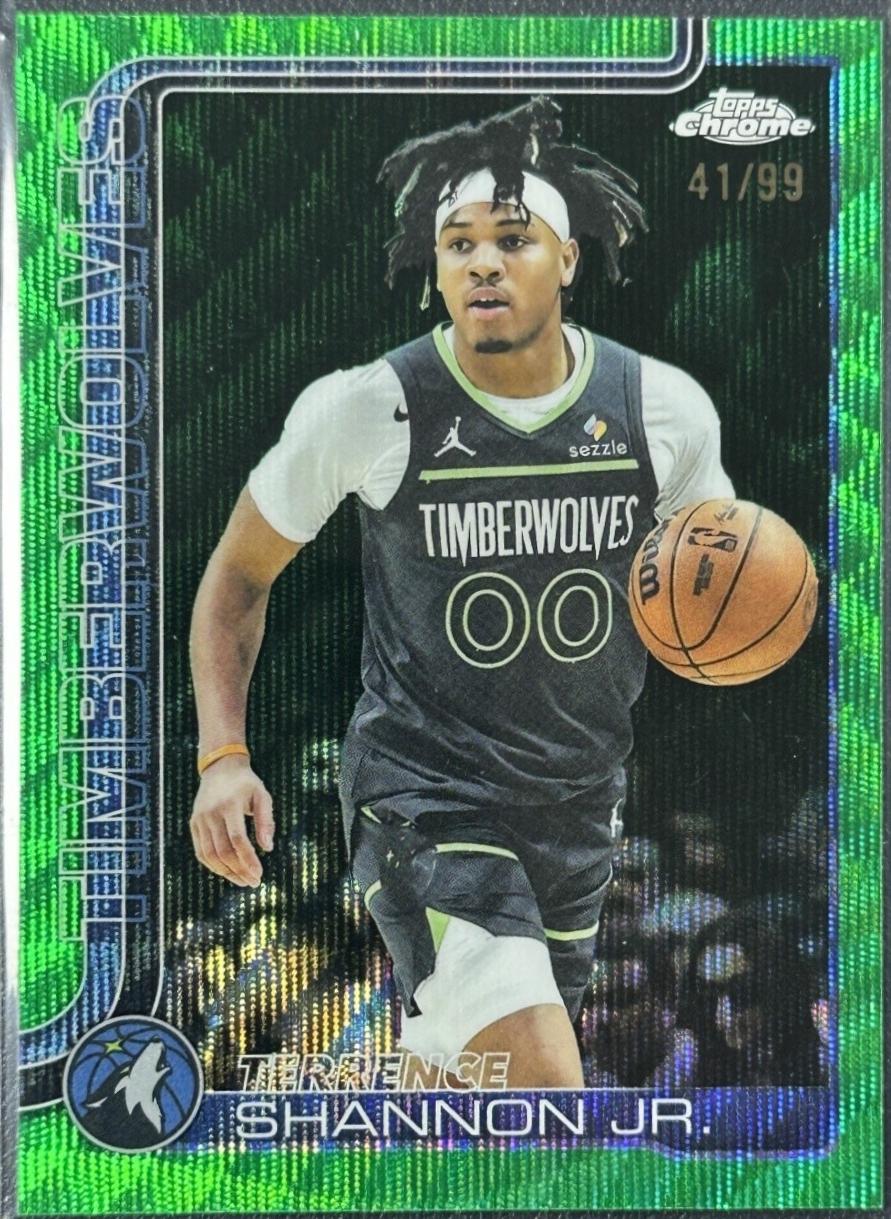 Terrence Shannon Jr. [Green Wave Refractor] #198