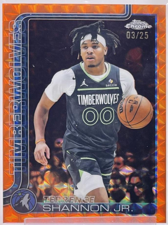 Terrence Shannon Jr. [Orange Geometric Refractor] #198