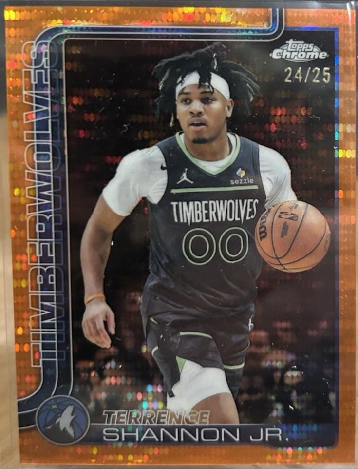 Terrence Shannon Jr. [Pulsar Orange Refractor] #198