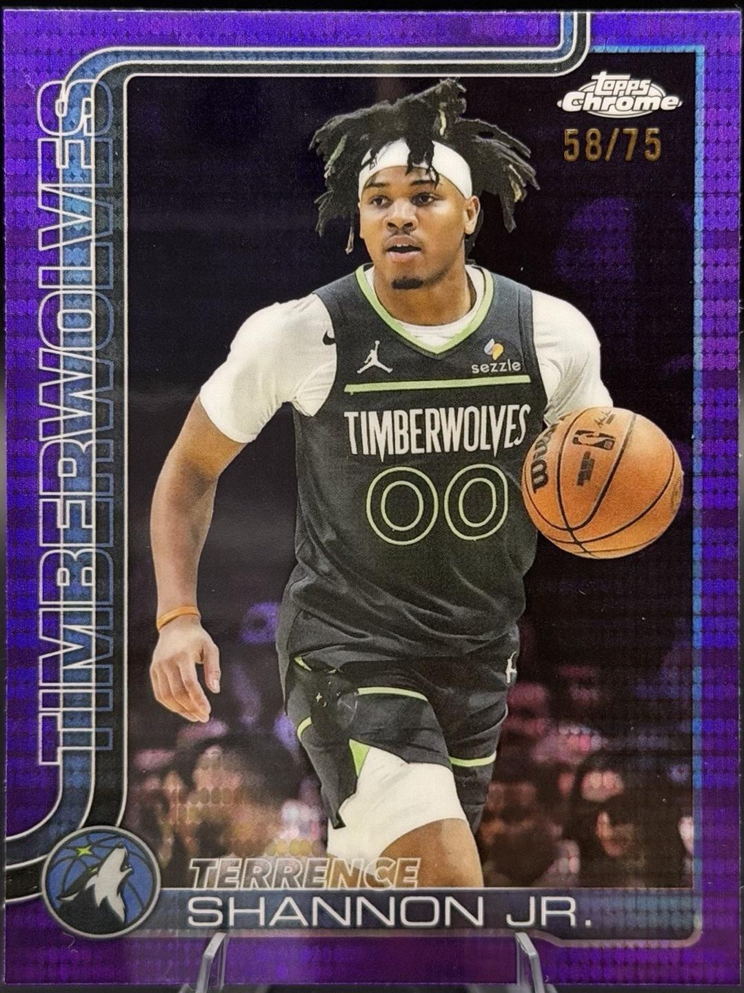 Terrence Shannon Jr. [Pulsar Purple Refractor] #198