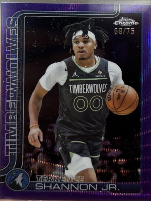 Terrence Shannon Jr. [Purple Wave Refractor] #198