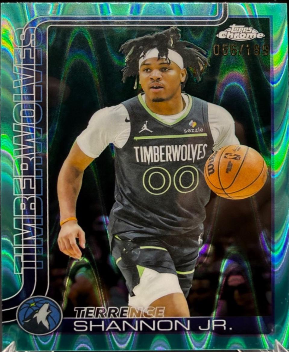 Terrence Shannon Jr. [RayWave Aqua Refractor] #198