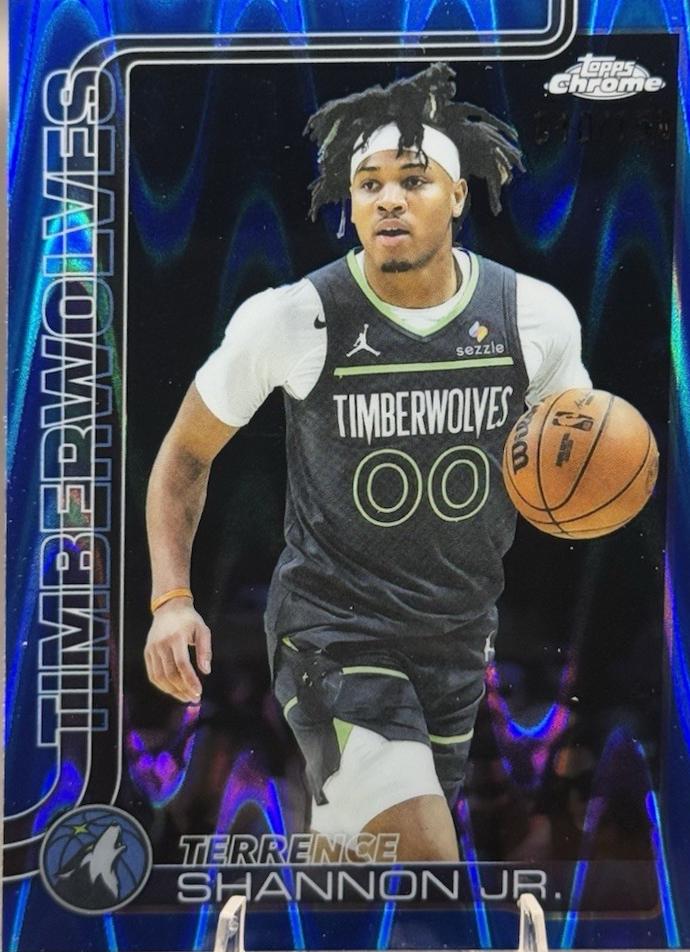 Terrence Shannon Jr. [RayWave Blue Refractor] #198