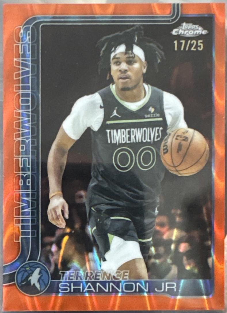 Terrence Shannon Jr. [RayWave Orange Refractor] #198