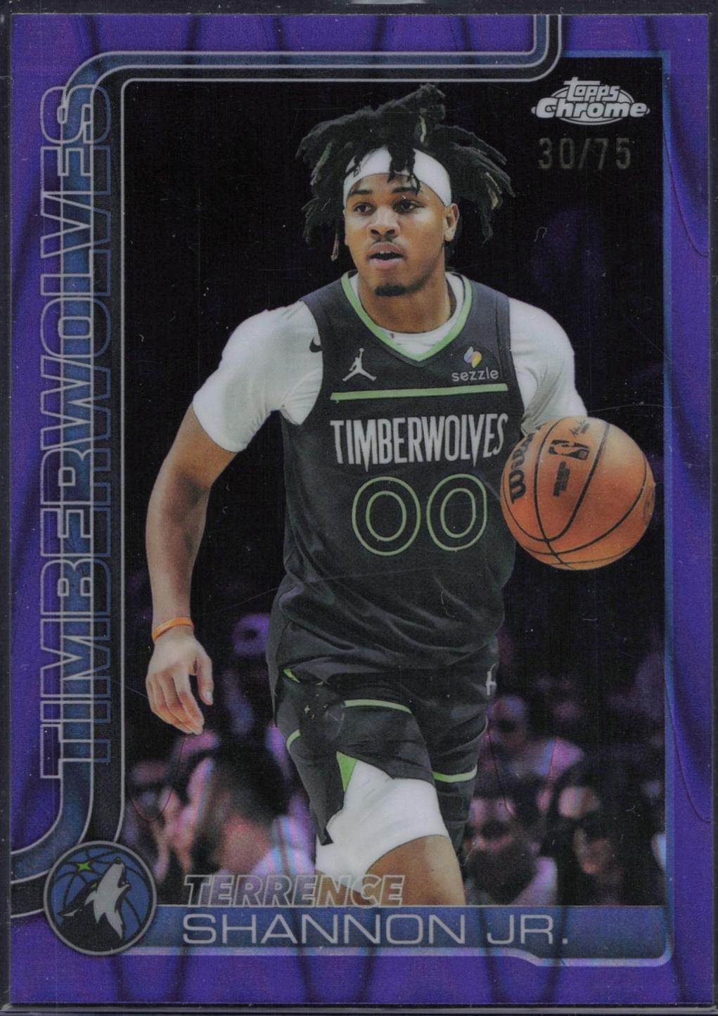 Terrence Shannon Jr. [RayWave Purple Refractor] #198