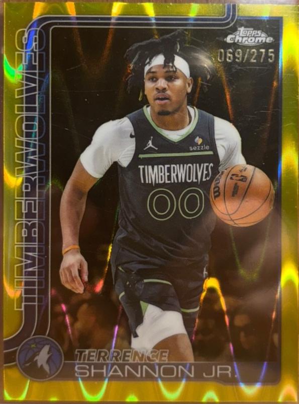 Terrence Shannon Jr. [RayWave Yellow Refractor] #198