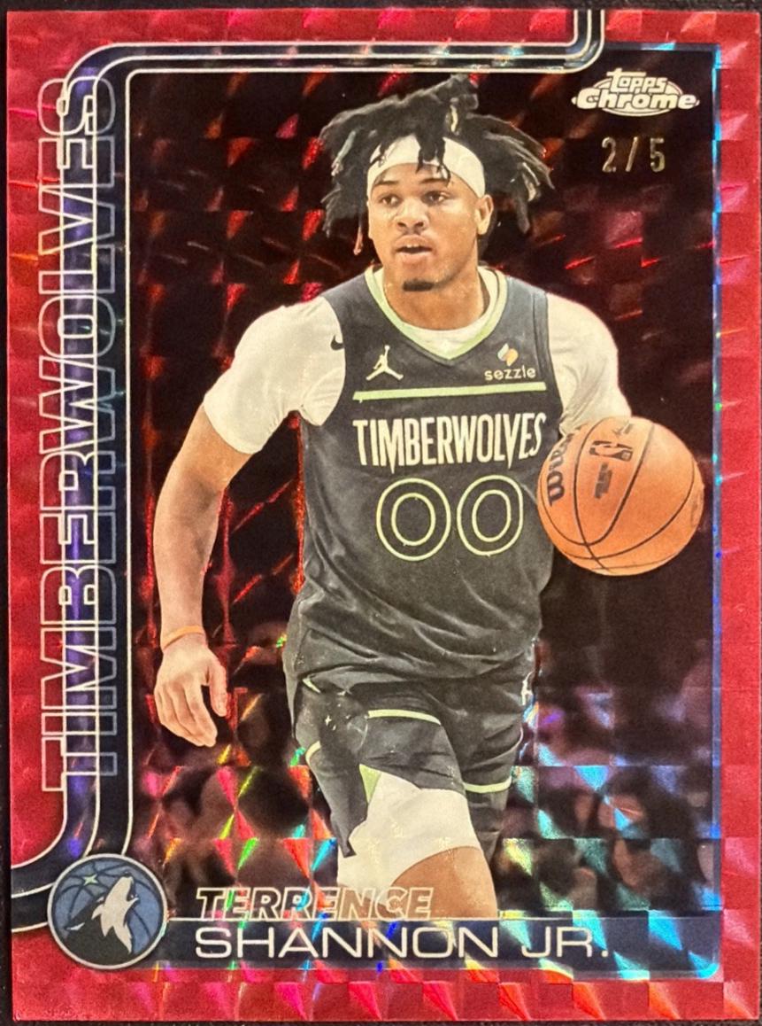 Terrence Shannon Jr. [Red Geometric Refractor] #198
