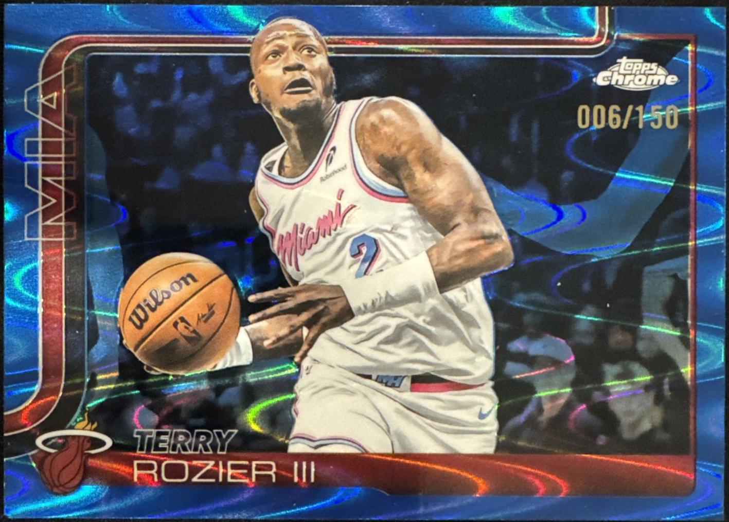 Terry Rozier III [Blue Refractor] #112