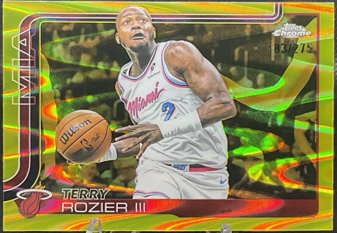 Terry Rozier III [Gold Basketball Refractor] #112