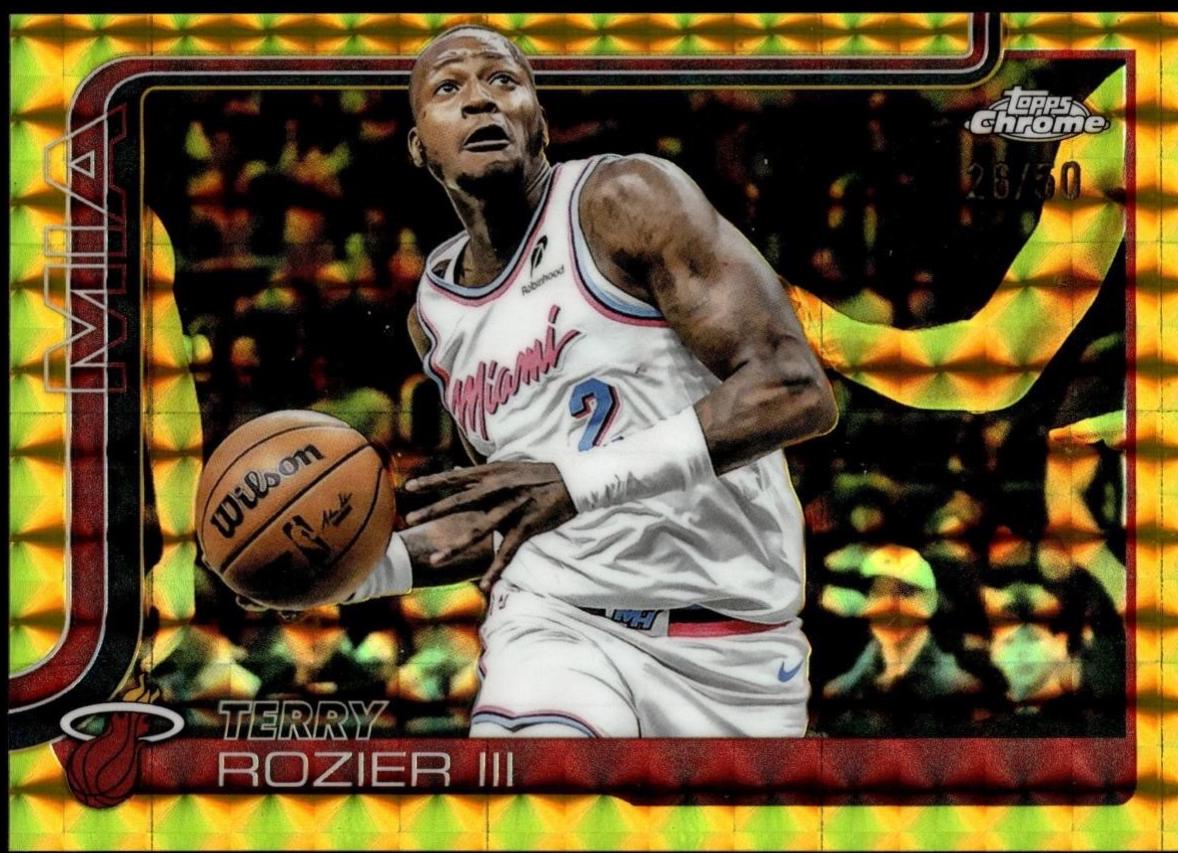 Terry Rozier III [Gold Geometric Refractor] #112