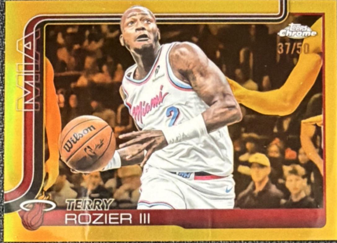 Terry Rozier III [Gold Refractor] #112