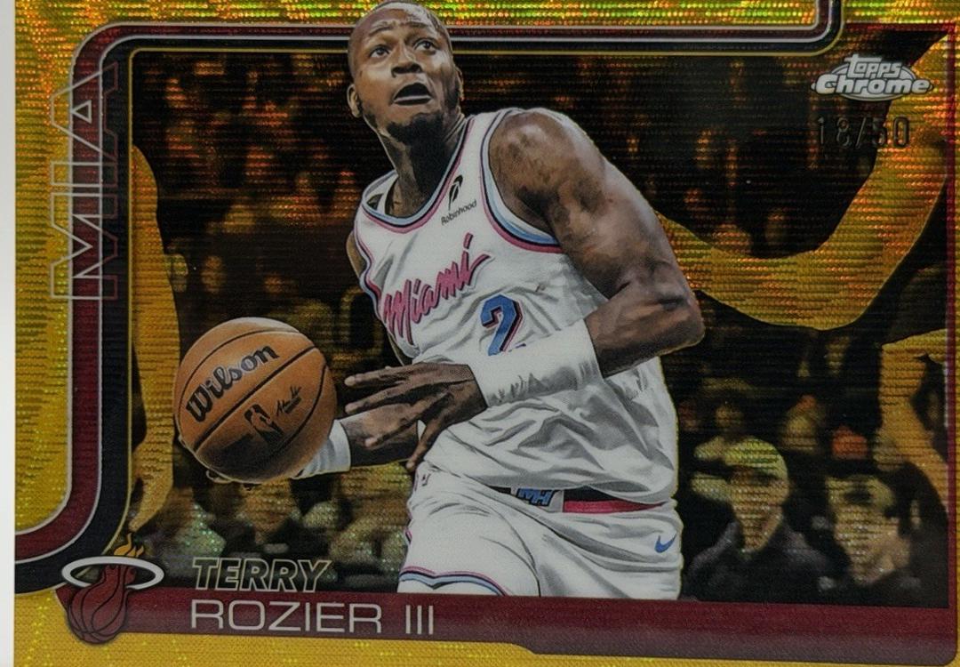 Terry Rozier III [Gold Wave Refractor] #112